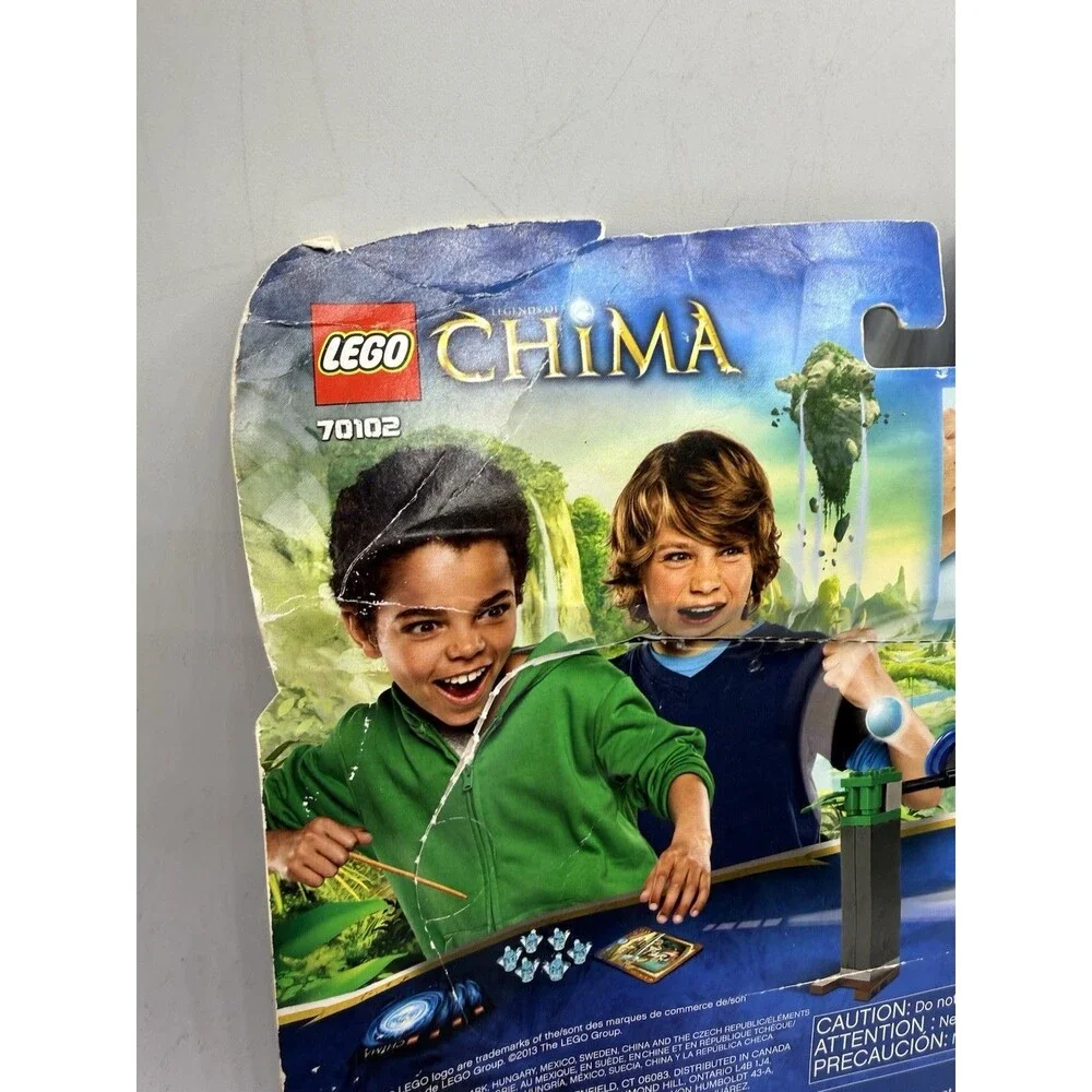 2013 LEGO LEGENDS OF CHIMA CHI Waterfall Speedorz Leonidas # 70102